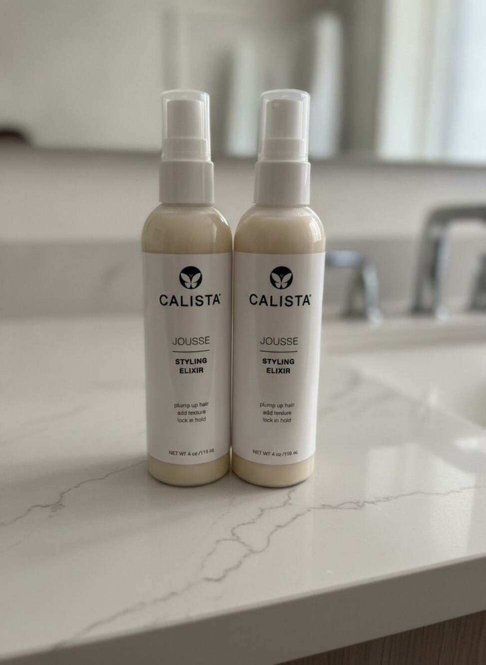 NEW Calista JOUSSE Styling Elixir 4 oz Duo 8 oz Total Hair Volumizer